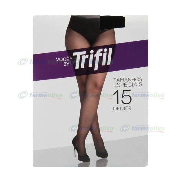 Media Fina Trifil Negro XG