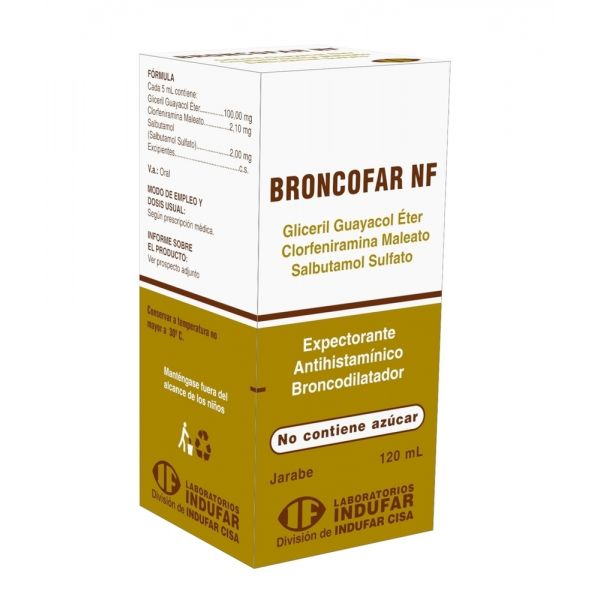 BRONCOFAR NF JARAB FRASCO X 120ML