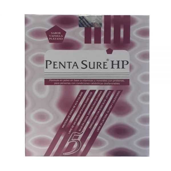 PENTASURE HP BANANA/VAINILLA SP-OR SOBRE X 6