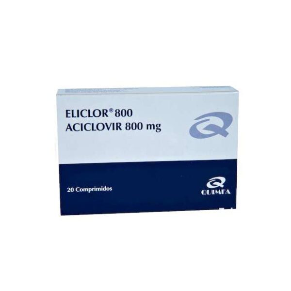 ELICLOR 800MG COMP. CAJA X 20