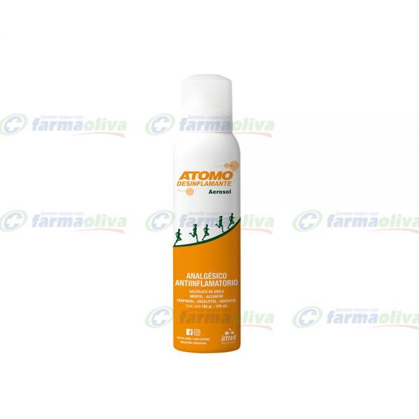 ATOMO DESINFLAMANTE AEROSOL AE-DR FRASCO X 165GR
