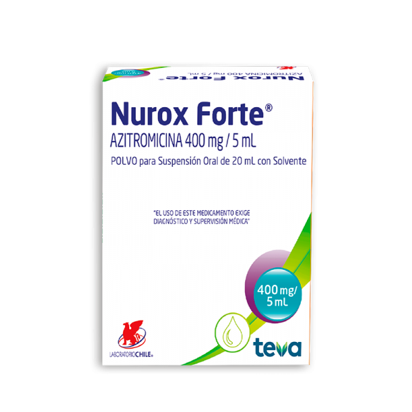 NUROX FORTE 400MG JARAB FRASCO X 20ML