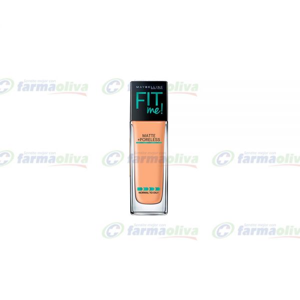 MAYBELLINE FIT ME BASE MATTE + PORELESS FDN 230 NATURAL BUFF CHAMOIS NATUREL