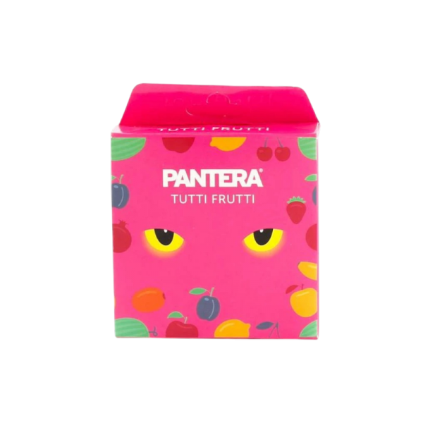 PANTERA CONDONES 3 UNID TUTI FRUTTI
