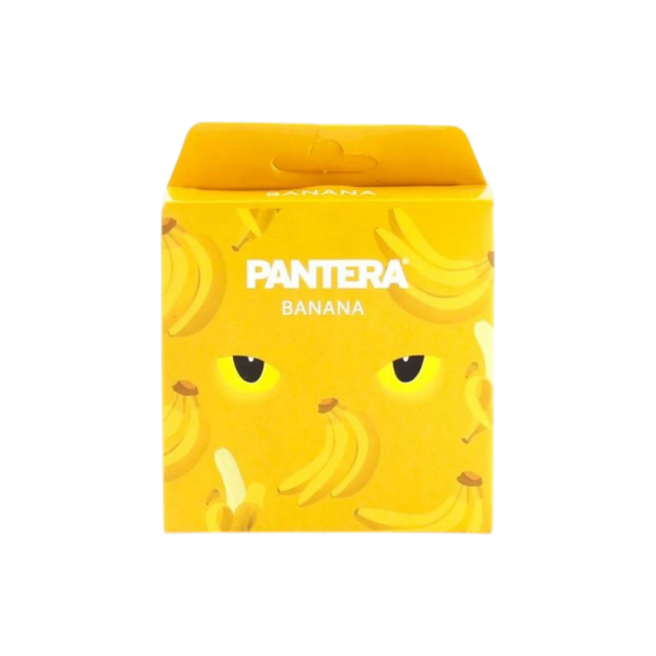 PANTERA CONDONES 3 UNID BANANA