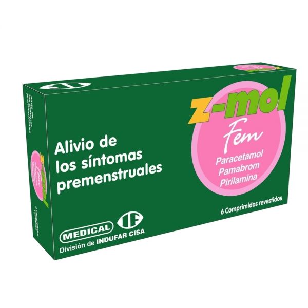 Z-MOL FEM T-REC CAJA X 6