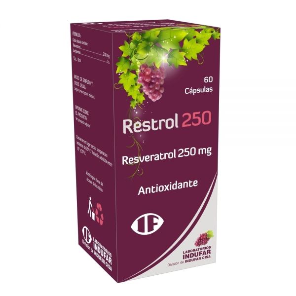 RESTROL 250MG CAPS FRASCO X 60
