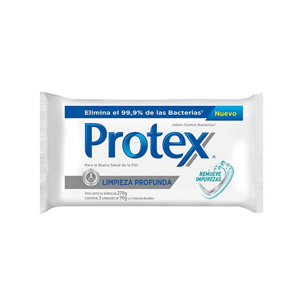 PROTEX JABON LIMP. PROFUNDA 3X90GR