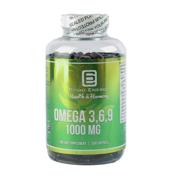 GOOD ENERGY OMEGA 369 1000 MG X 200 CAPSULAS