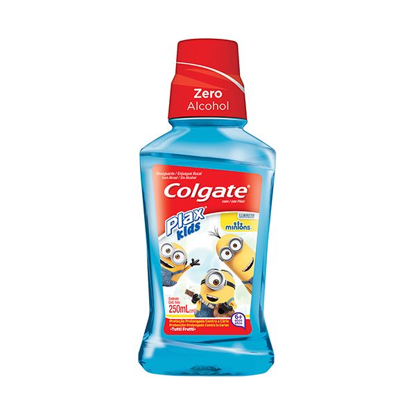 COLGATE PLAX KIDS SMLES MINION 250ML