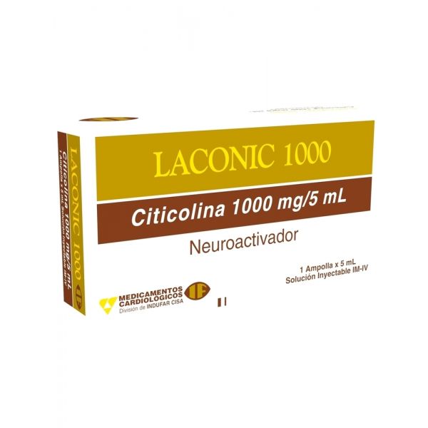 LACONIC 1000MG INTR. AMPOLLA X 5ML