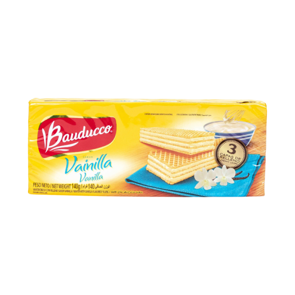 BAUDUCO WAFER X 140 GR.VAINILLA REF.2306