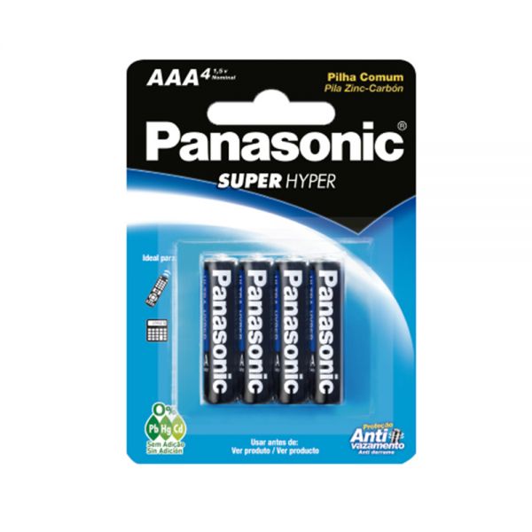 FL PANASONIC PILA COMUN AAA X 4