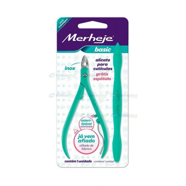 MEREHE BASIC ALICATE CON ESPATULA VERDE REF.7110