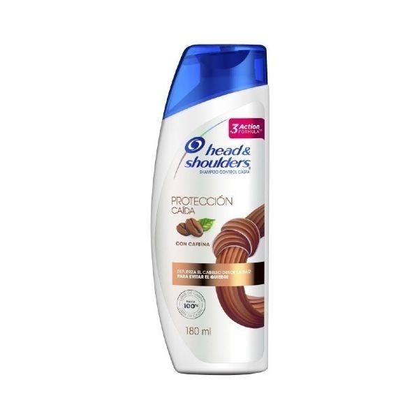 HEAD SHOULDERS SHAMPOO 180ML PRO CAIDA