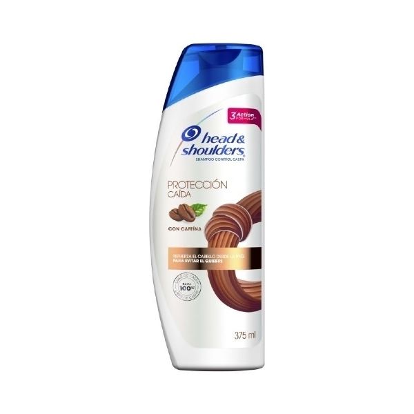HEAD SHOULDERS SHAMPOO 375ML PROTECCION CAIDA