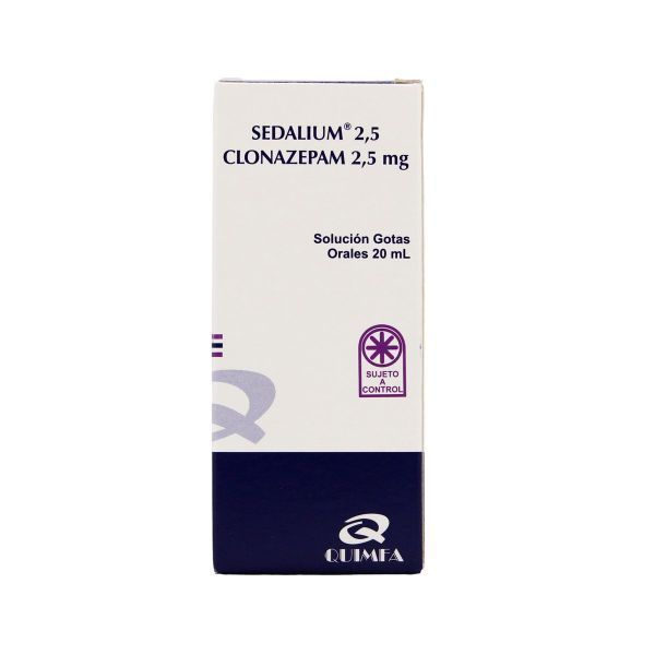 SEDALIUM 2.5MG GT-OR FRASCO X 20ML