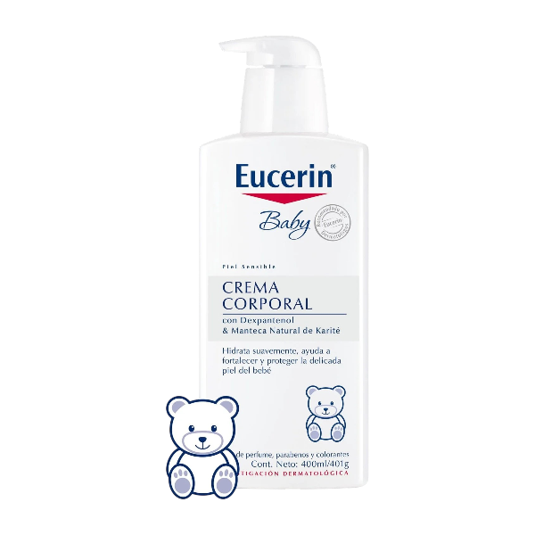 EUCERIN BABY CREMA CORPORAL PARA PIEL SENSIBLE 400ML