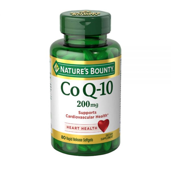 NATURES BOUNTY CO ENZIMA Q-10 200 MG (Frasco de 80 cápsulas blandas)