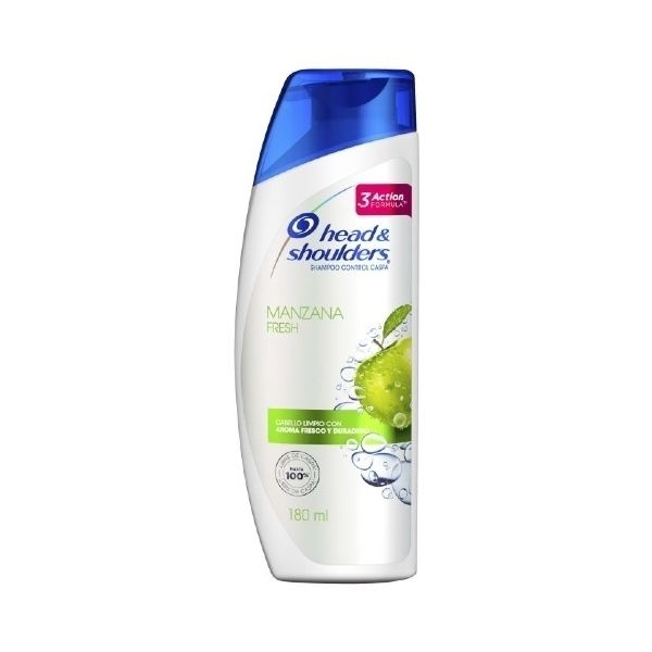 HEAD SHOULDERS SHAMPOO 180ML MANZANA FRESH