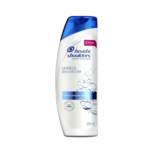 HEAD SHOULDERS SHAMPOO 375ML LIMPIEZA RENOVADORA