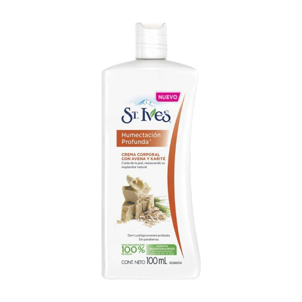 ST IVES CREMA CORPORAL CON AVENA Y KARITE 100ML
