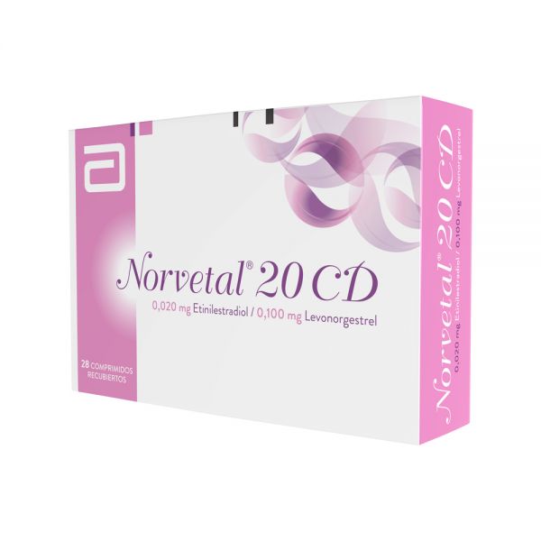 Norvetal 20 CD Caja X 28 Comp.