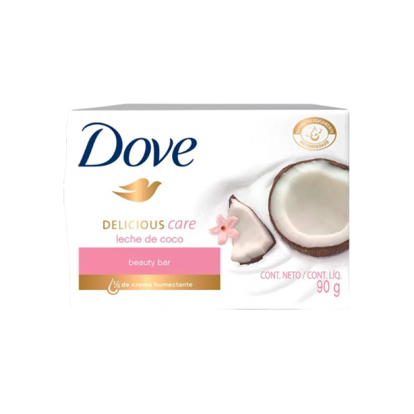 DOVE JAB.LECHE DE COCO X 90 GR./48 REF.4075