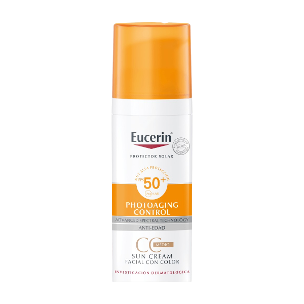 EUCERIN SUN SPF 50 PLUS 50ML TONO MEDIO