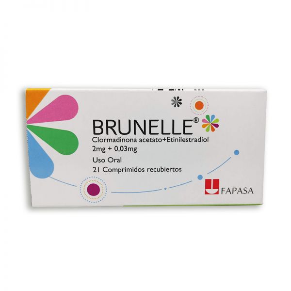 BRUNELLE ENVASE X 21 COMPRIMIDOS RECUBIERTOS