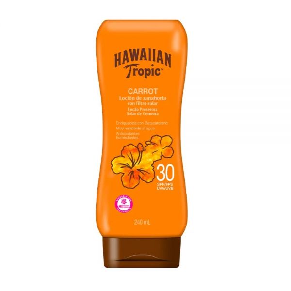 HAWAIIAN TROPIC CARROT LTN SPF30 240ML