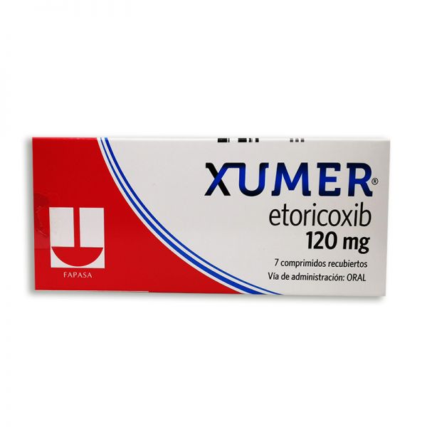 XUMER 120 MG CAJA X 7 COMPRIMIDOS