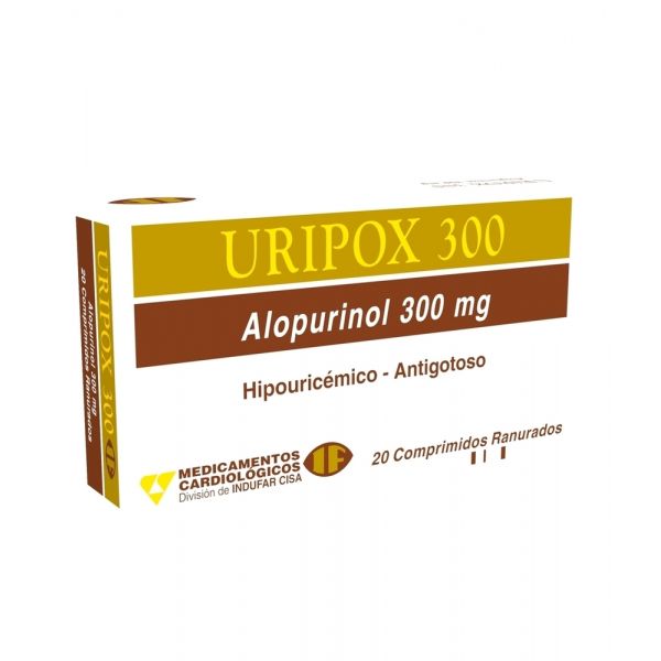 URIPOX 300MG COMP. CAJA X 20