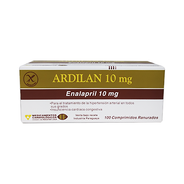 ARDILAN 10MG ( CAJA X 100) TIRAS X 10