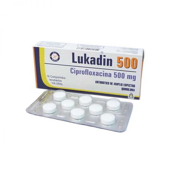 LUKADIN 500MG T-REC CAJA X 16