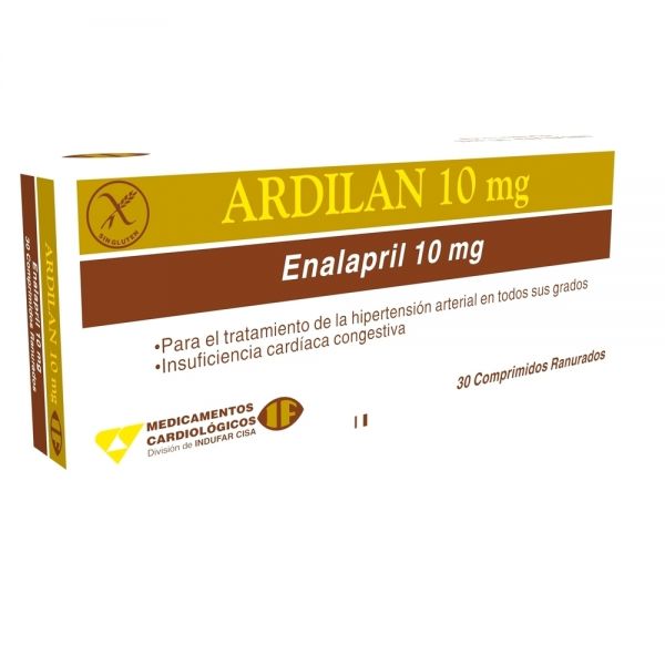 ARDILAN 10MG CO-RAN CAJA X 30