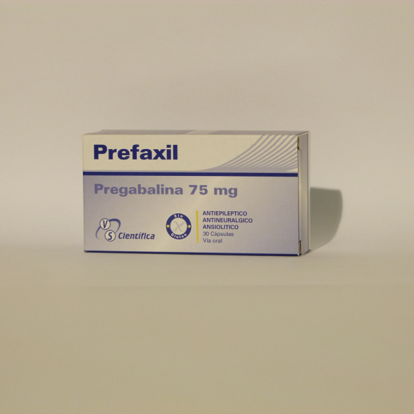 PREFAXIL 75MG CAPS CAJA X 30