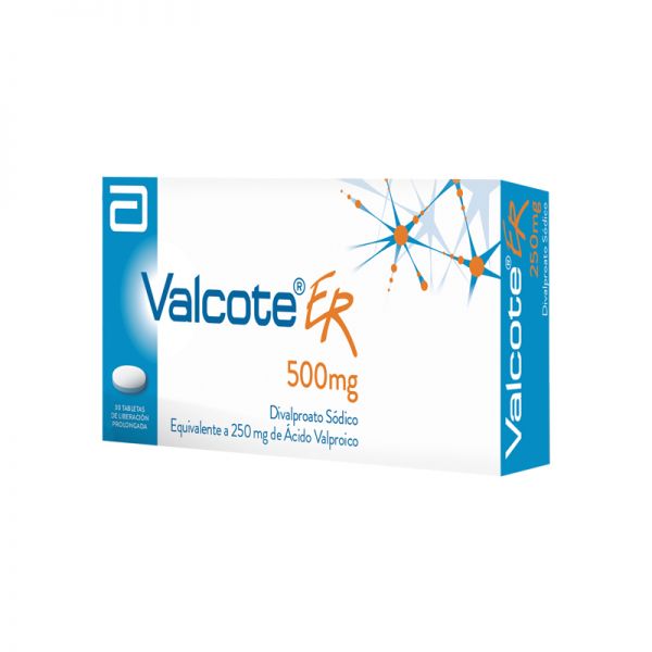 VALCOTE ER 500MG COMP. CAJA X 30