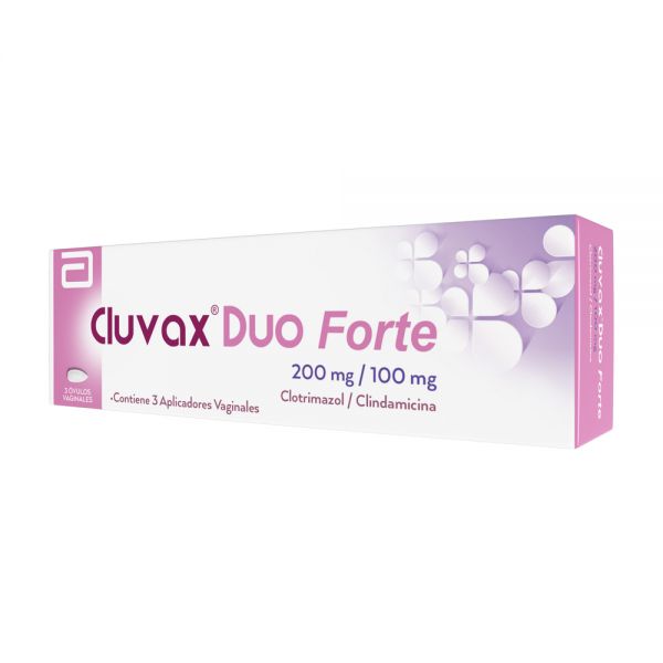 CLUVAX DUO FORTE OVULO CAJA X 3