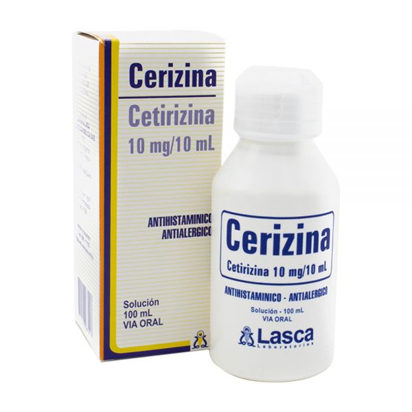 CERIZINA SIN CONCENTRACION JARAB FRASCO X 100ML