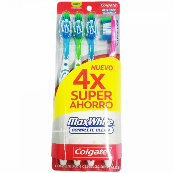 FLCOLGATE PACK CEP.X 4 MAXWHITE R.9610