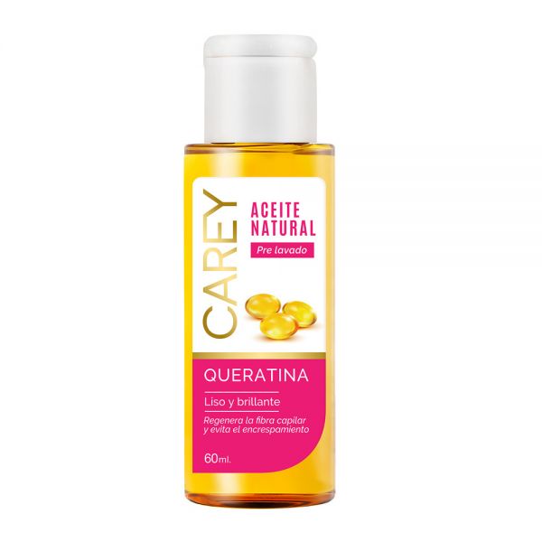 CAREY ACEITE NATURAL CON QUERATINA 60ML