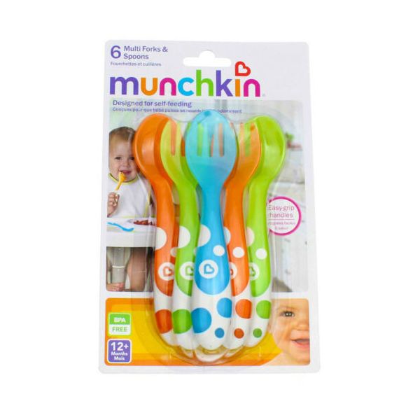 MUNCHKIN SET DE 6 CUCHARAS BLANDAS MULTIC.