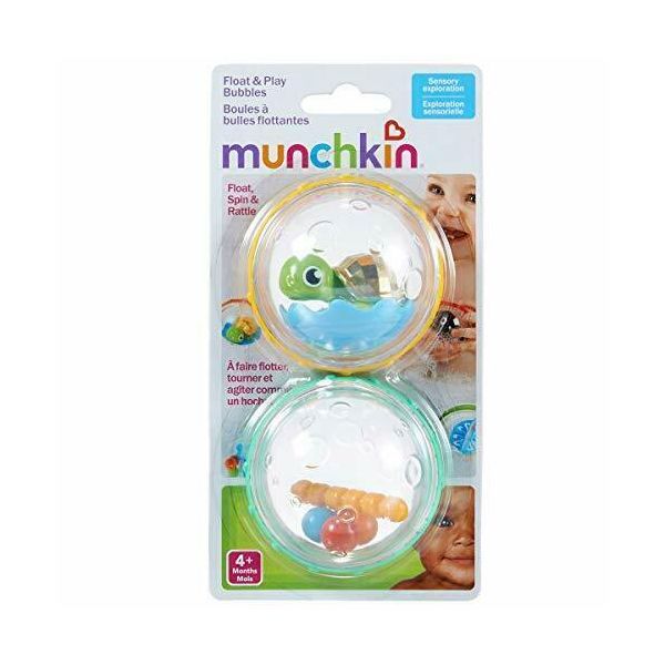 MUNCHKIN KIN BURBUJAS FLOTANTES C/JUGUETES GIRATORIOS