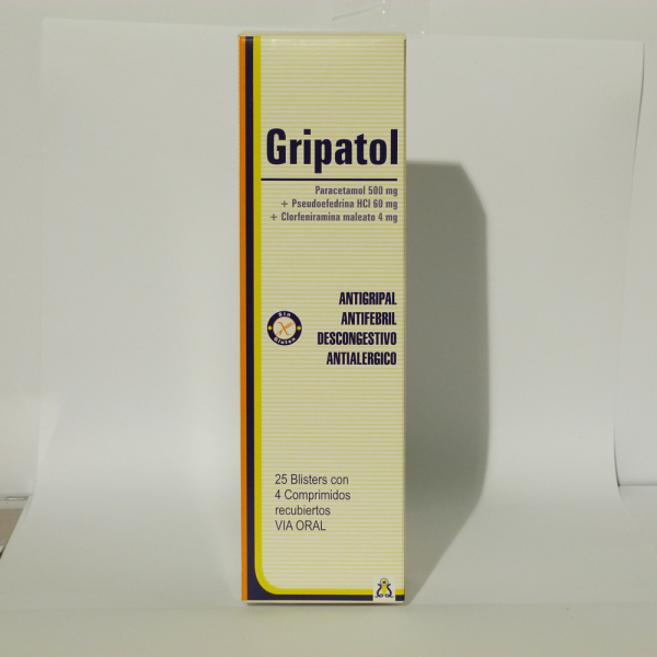 GRIPATOL (100) BLISTER X 4
