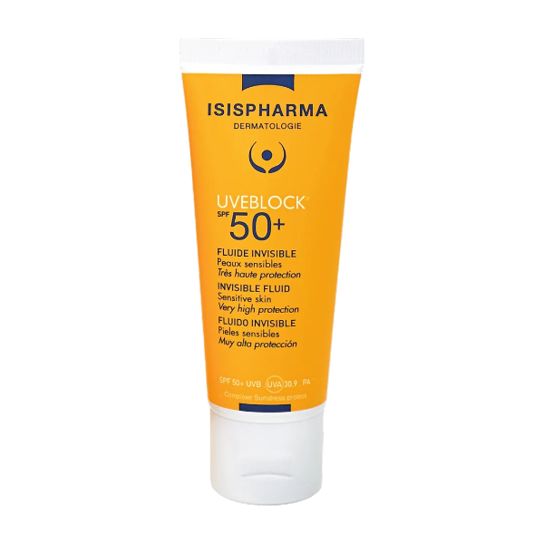 UVEBLOCK SPF 50 + INVISIBLE FLUID PO-DR FRASCO X 40ML