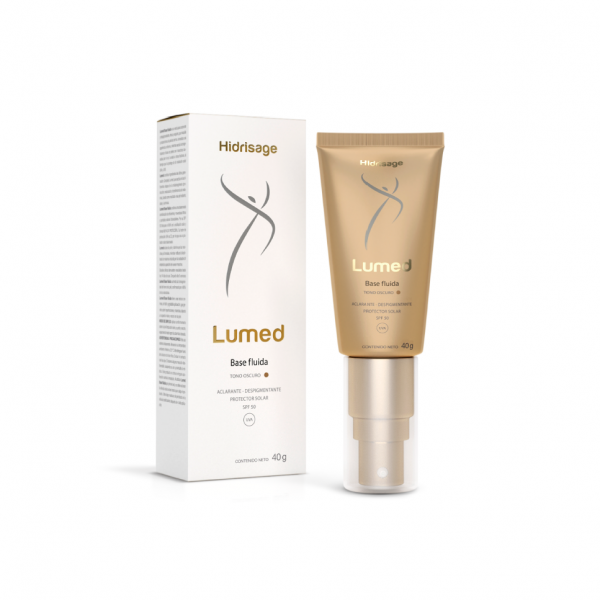 LUMED BASE FLUIDA TONO OSCURO CR-DR POMO X 40GR