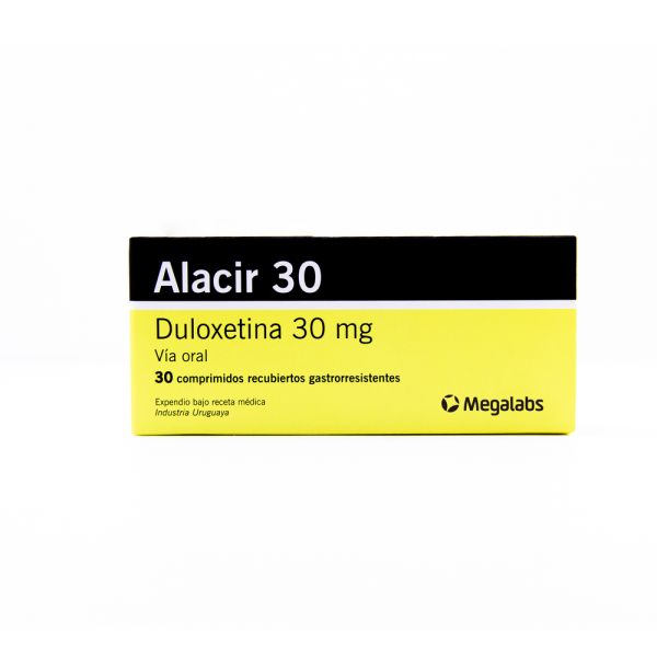 ALACIR 30MG CO-RV CAJA X 30