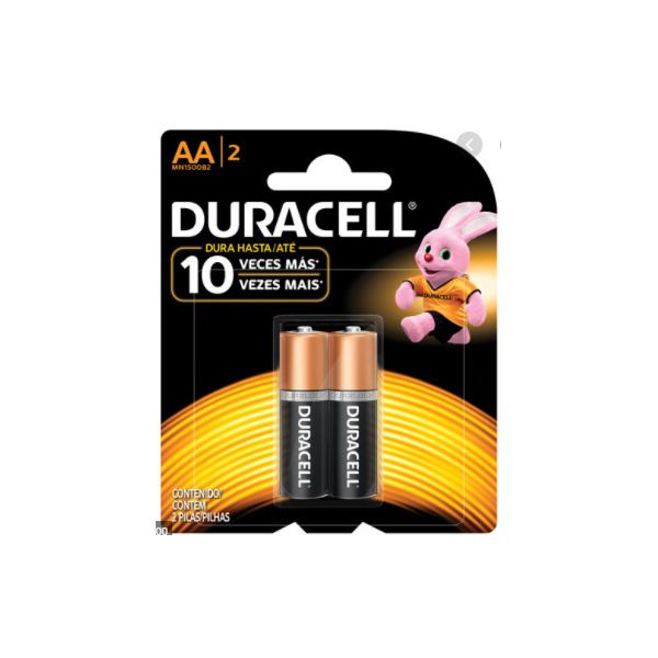 DURACEL PILAS 2A X 2 UNID. 1500 B 2