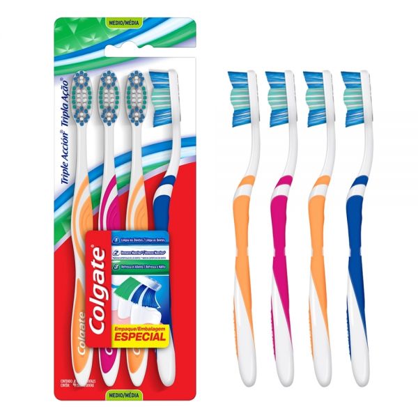 COLGATE PACK X 4 TRIPLE ACCION R.7858